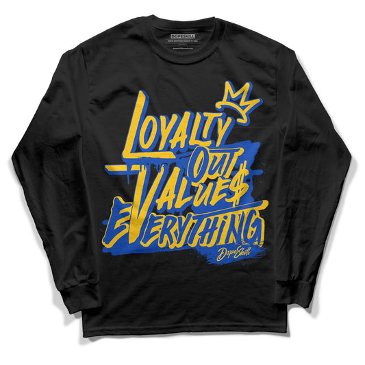 Jordan 14 “Laney” DopeSkill Long Sleeve T-Shirt LOVE Graphic Streetwear - Black