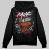 Jordan 4 Retro Red Cement&nbsp;DopeSkill Hoodie Sweatshirt MILF Graphic Streetwear - Black