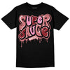 Valentine's Day Collection DopeSkill T-Shirt Super Sauce Graphic Streetwear - black