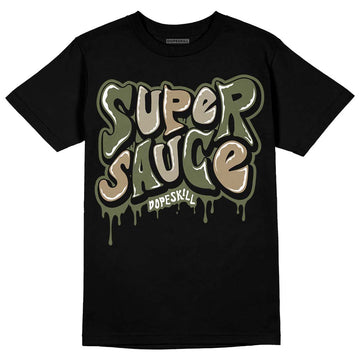 Air Max 90 Ballistic Neutral Olive DopeSkill T-Shirt Super Sauce Graphic Streetwear - Black