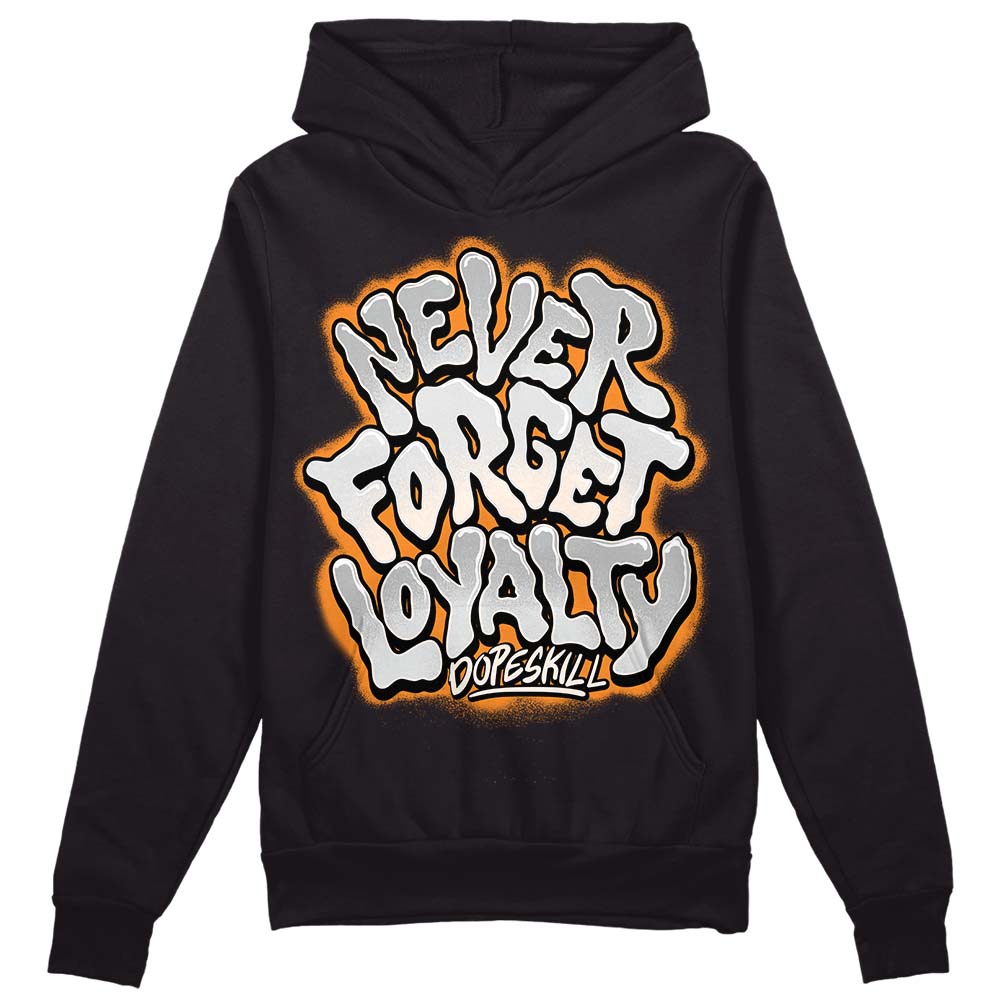 Dunk Low Cool Grey DopeSkill Hoodie Sweatshirt Never Forget Loyalty Graphic Streetwear - Black