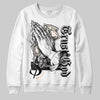 Dunk Low Cool Grey DopeSkill Sweatshirt Trust God Graphic Streetwear - White