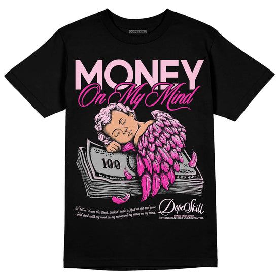 Dunk Low GS 'Triple Pink' DopeSkill T-Shirt MOMM Graphic Streetwear - Black