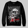 Jordan 4 “Black Cat” (2025) DopeSkill Sweatshirt Mystery Ghostly Grasp Graphic Streetwear - black