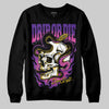 PURPLE Sneakers DopeSkill Sweatshirt Drip or Die Graphic Streetwear - Black