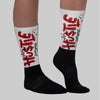 1906R NB Silver Classic Crimson DopeSkill Sublimated Socks Hustle Graphic