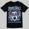 University Blue Sneakers DopeSkill T-Shirt Root of Evil Graphic Streetwear - Black