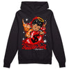 Jordan 1 Retro High OG "Satin Bred" DopeSkill Hoodie Sweatshirt Heaven Sent Graphic Streetwear - Black