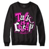 Dunk Low GS “Active Fuchsia” DopeSkill Sweatshirt Talk Is Chip Graphic Streetwear - Black