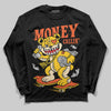 Yellow Sneakers DopeSkill Long Sleeve T-Shirt Money Callin' Graphic Streetwear - black