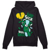 Jordan 5 “Lucky Green”  DopeSkill Hoodie Sweatshirt Love Sick Graphic Streetwear - Black