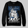 Jordan 1 Low OG “Storm Blue” DopeSkill Sweatshirt Real Lover Graphic Streetwear - Black