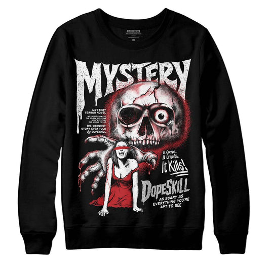 Jordan 12 “Red Taxi” DopeSkill Sweatshirt Mystery Ghostly Grasp Graphic Streetwear - Black