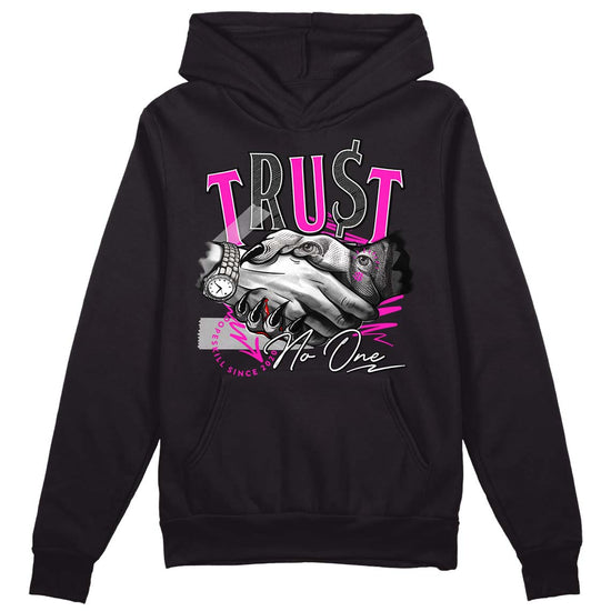 Dunk Low GS “Active Fuchsia” DopeSkill Hoodie Sweatshirt Trust No One Graphic Streetwear - Black 