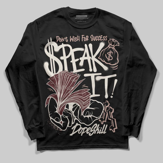Jordan 11 “China” DopeSkill Long Sleeve T-Shirt Speak It Graphic Streetwear - black