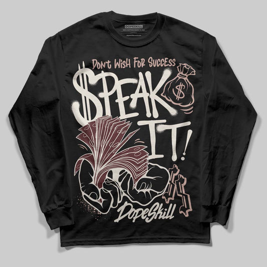 Jordan 11 “China” DopeSkill Long Sleeve T-Shirt Speak It Graphic Streetwear - black