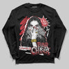 Jordan 1 High OG “Ruby” DopeSkill Long Sleeve T-Shirt NPC Graphic Streetwear - Black