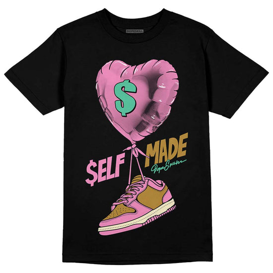 Parris Goebel x WMNS Dunk Low 'Playful Pink’ DopeSkill T-Shirt Self Made Graphic Streetwear - Black