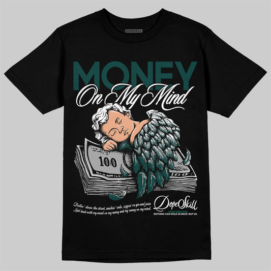 Jordan 4 Retro Oxidized Green DopeSkill T-Shirt MOMM Graphic Streetwear - Black