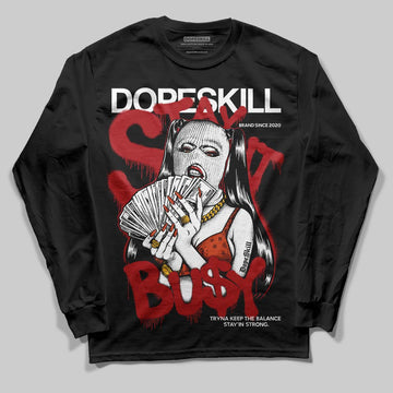 Nigel Sylvester x Air Jordan 4 ‘Brick by Brick’ DopeSkill Long Sleeve T-Shirt Stay It Busy Graphic Streetwear - Black