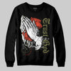 Olive Sneakers DopeSkill Sweatshirt Trust God Graphic Streetwear - Black