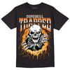 Dunk Low 'Magma Orange DopeSkill T-Shirt Trapped Halloween Graphic Streetwear - Black