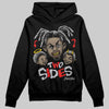 Grey Sneakers DopeSkill Hoodie Two Sides Graphic Streetwear - Black