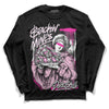 Pink Sneakers DopeSkill Long Sleeve T-Shirt Stackin Mines Graphic Streetwear - Black