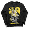 Wmns Air Jordan 11 Low 'Yellow Snakeskin' DopeSkill Long Sleeve T-Shirt Stay High Graphic Streetwear - Black