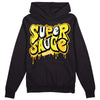 Jordan 4 Retro “Vivid Sulfur” DopeSkill Hoodie Sweatshirt Super Sauce Graphic Streetwear - Black 