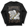 Jordan 1 Retro High OG Palomino DopeSkill Long Sleeve T-Shirt Sorry I've Been Trappin Graphic Streetwear - Black