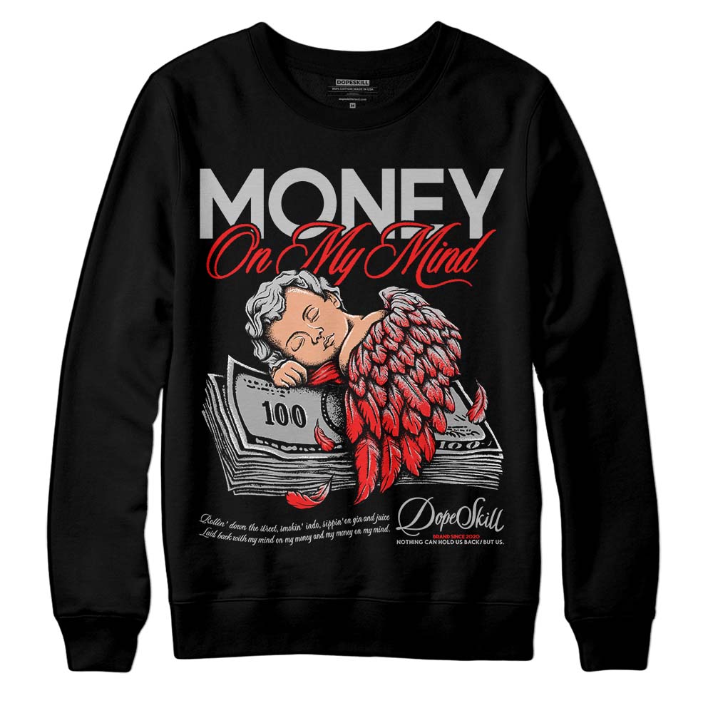 Jordan Spizike Low Bred DopeSkill Sweatshirt MOMM Graphic Streetwear - Black 