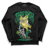 Jordan 5 “Lucky Green” DopeSkill Long Sleeve T-Shirt Stay High Graphic Streetwear - Black