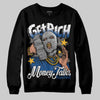 Jordan 1 Low OG “Storm Blue” DopeSkill Sweatshirt Get Rich Graphic Streetwear - Black