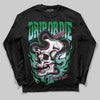 Green Sneakers DopeSkill Long Sleeve T-Shirt Drip or Die Graphic Streetwear - Black