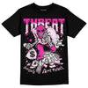 Dunk Low GS 'Triple Pink' DopeSkill T-Shirt Threat Graphic Streetwear - Black