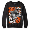 MSCHF Super Normal 2 Orange Milk DopeSkill Sweatshirt Don't Quit Graphic Streetwear - Black