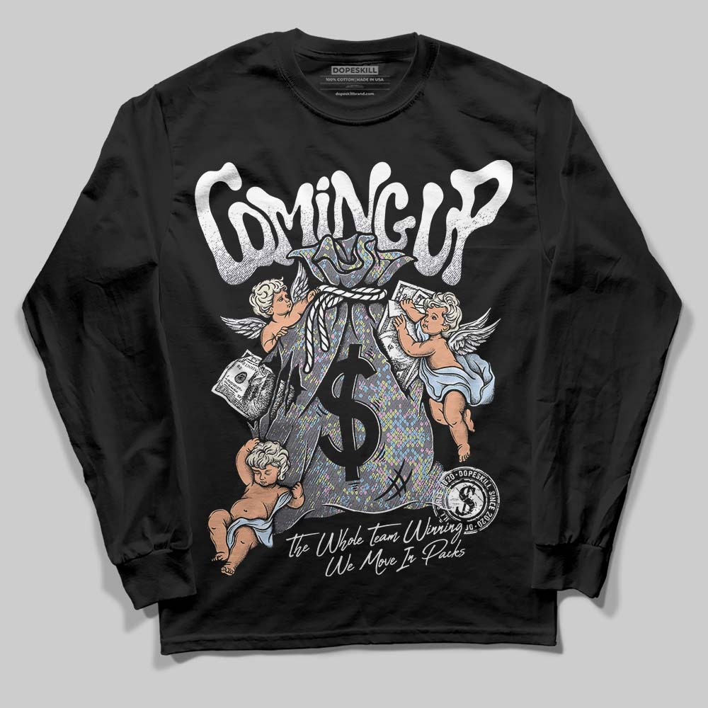 Jordan 11 Low CNY “Year of the Snake” DopeSkill Long Sleeve T-Shirt Money Bag Coming Up Graphic Streetwear - Black