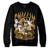 Jordan 13 Wheat 2023 DopeSkill Sweatshirt Chillin Graphic Streetwear - Black