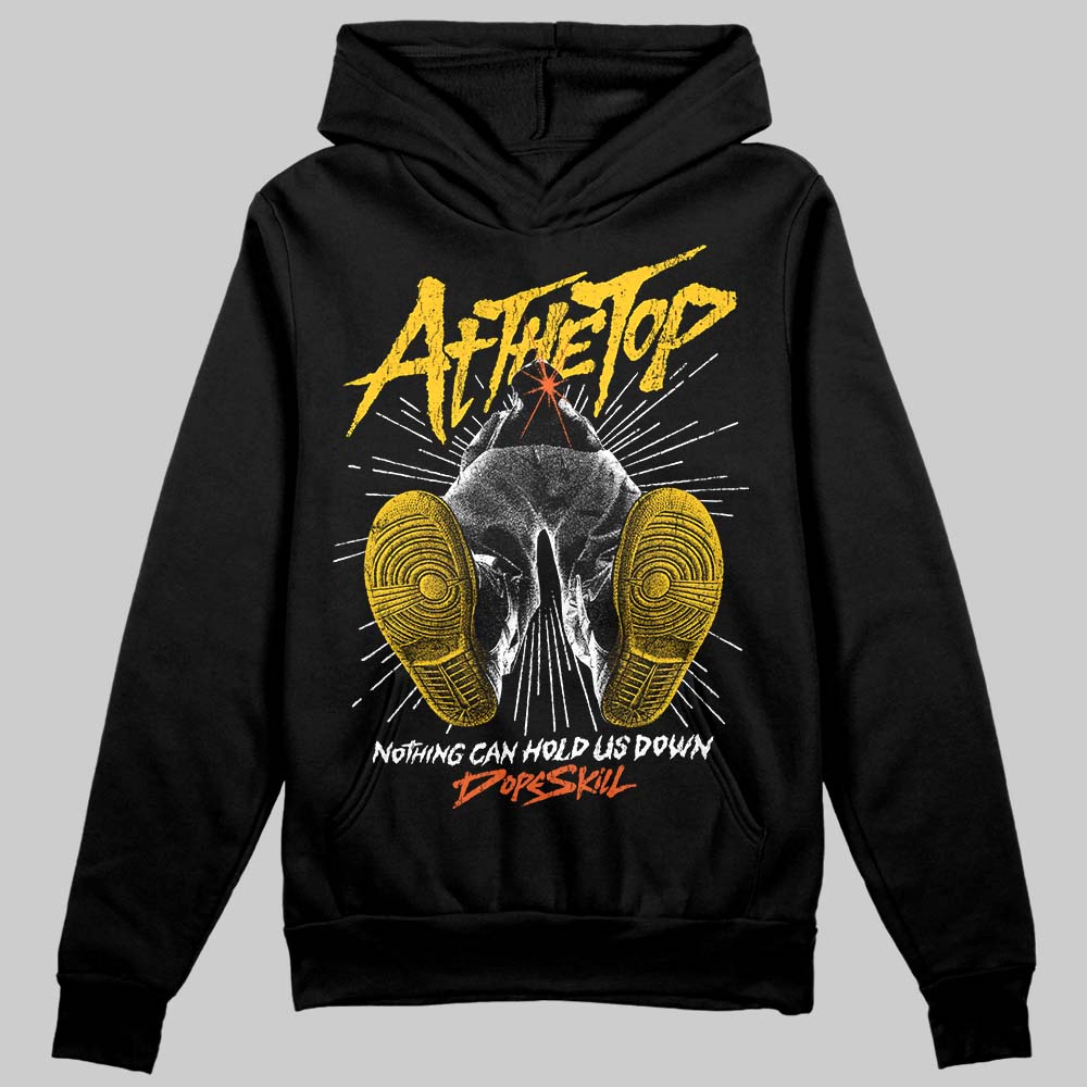 Yellow Sneakers DopeSkill Hoodie Nothing Can Hold US Down Graphic Streetwear - Black