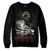 Olive Sneakers DopeSkill Sweatshirt Show Me The Money Graphic Streetwear - Black