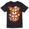 MSCHF Super Normal 2 Orange Milk DopeSkill T-Shirt New Double Bear Graphic Streetwear - Black