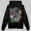 Jordan 4 “Black Cat” (2025) DopeSkill Hoodie Sweatshirt Stressless Graphic Streetwear - Black