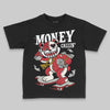 Jordan 4 “Flight Club” DopeSkill Toddler Kids T-shirt Money Callin' Graphic Streetwear - Black