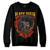 Red Sneakers DopeSkill Sweatshirt New Black Queen Graphic Streetwear - Black