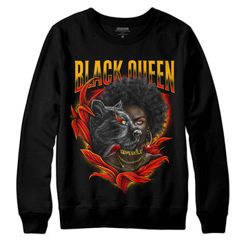 Red Sneakers DopeSkill Sweatshirt New Black Queen Graphic Streetwear - Black