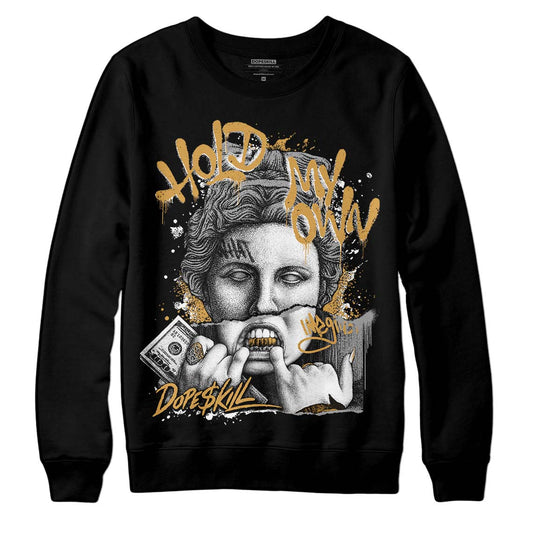 Jordan 11 "Gratitude" DopeSkill Sweatshirt Hold My Own Graphic Streetwear - Black