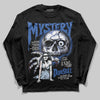 Awake NY x Jordan 5 Retro 'Black Racer Blue' DopeSkill Long Sleeve T-Shirt Mystery Ghostly Grasp Graphic Streetwear - Black