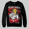 Jordan 14 Retro Ferrari (2025) DopeSkill Sweatshirt Stay It Busy Graphic Streetwear - black
