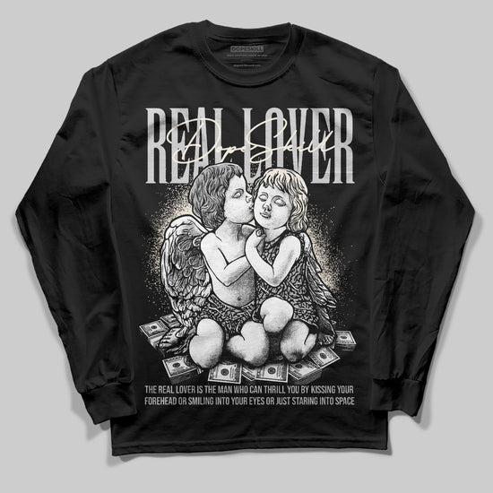 Jordan 3 “Off Noir” DopeSkill Long Sleeve T-Shirt Real Lover Graphic Streetwear - Black